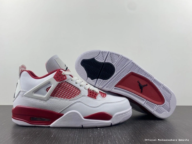 Official Maikesneakers Alternate 89 308497-106 Retro Jordan Air 4 0630